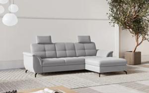 sit&more Ecksofa "Zora L-Form", wahlweise mit Bettfunktion und Bettkasten