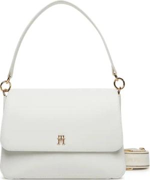 Tommy Hilfiger Handtasche Th Joy Shoulder Bag AW0AW16815 Weiß