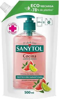 Sanytol Badelotion Antibakterielle Handseife Küche Nachfüllpackung Öko-pac
