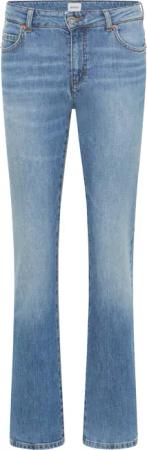 Mustang Damen Jeans Style Crosby Relaxed Straight hellblau
