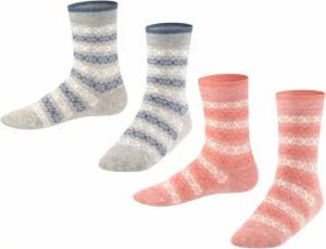 Esprit Socken Geo Pattern 2-Pack (2-Paar) aus Biobaumwolle