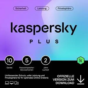KASPERSKY Plus Sicherheitssoftware Vollversion (Download-Link)