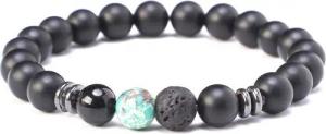 Kim Johanson Armband Chakra Yoga Armschmuck, mit Jaspi Perle