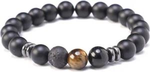 Kim Johanson Armband Chakra Yoga Armschmuck, mit Jaspi Perle