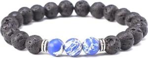 Kim Johanson Armband Chakra Yoga Armschmuck, mit Jaspi Perlen