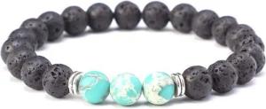 Kim Johanson Armband Chakra Yoga Armschmuck, mit Jaspi Perlen