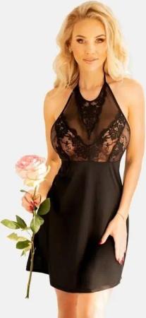 Kalimo Sommerkleid Sommerkleid in schwarz - XL