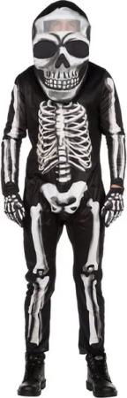Wilbers Kostüm Skelett Kostüm Halloween Party Knochengerüst Karneval Fasching Outfit