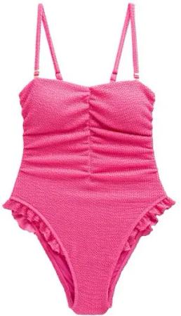 Next Badeanzug Bauchformender Bandeau-Badeanzug (1-St)