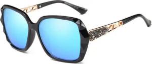 YRIIOMO Sonnenbrille Stilvolle, leichte und komfortable Damen Sonnenbrille mit großem, (rechteckigem Rahmen und polarisierten Gläsern für optimalen UV Schutz, und klare Sicht)