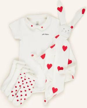PETIT BATEAU Set: Body, Socken und Schmusetuch