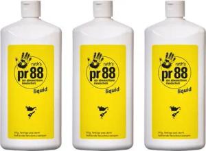 Ursula Rath Handpflege-Set Ursula Rath pr88 liquid atmungsaktiver Hautschutzfluid, 3-tlg., unparfümiert