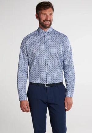 Eterna Langarmhemd "COMFORT FIT", EASY IRON (bügelleicht)
