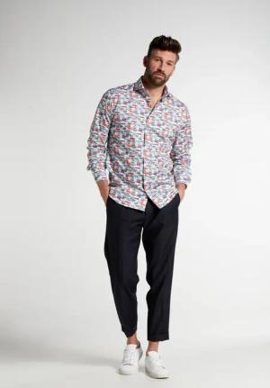 Eterna Langarmhemd "MODERN FIT", EASY IRON (bügelleicht)