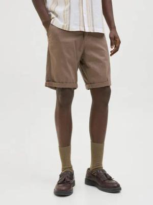 Jack & Jones Chinoshorts JPSTBOWIE JJSHORTS S mit Aufschlag