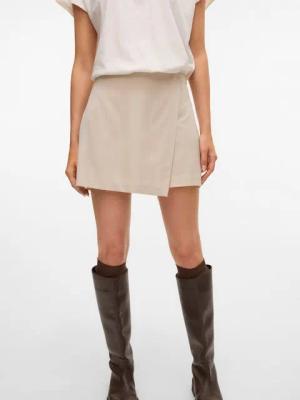 Vero Moda Shorts VMMELINA HW SHORT SKORT SOLID NOOS