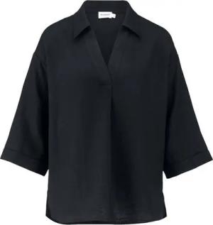 Hessnatur Klassische Bluse aus reinem Leinen (1-tlg)