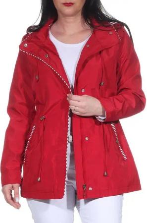 Aurela Damenmode Sommerjacke Windbreaker Damen Sommer Jacke Maritme Übergangsjacke