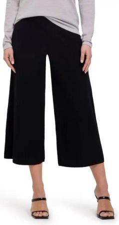 FALKE Strickhose (1-tlg) Gerippte Culotte mit weitem Bein