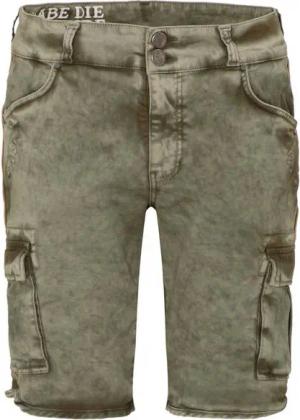 Hangowear Trachtenjeans Jeans Bermuda Herren - HECTOR CARGO - army green