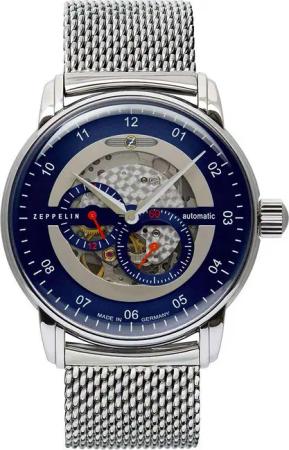 Zeppelin 8664M-3 New Captains Line Automatik Herrenuhr 43mm 5ATM