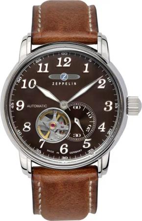 Zeppelin 7666-4 Graf Zeppelin LZ127 Automatik Herrenuhr 43mm 5ATM