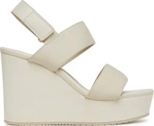 Calvin Klein Jeans Sandalen Wedge Sandal Webbing In YW0YW01790 Grau