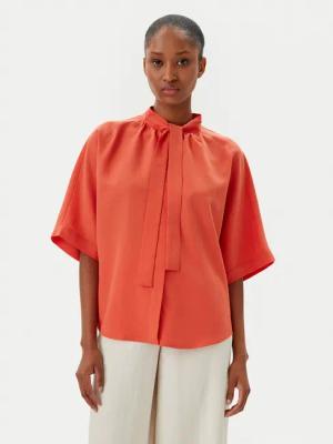 Marc O'Polo Bluse 503 0840 41013 Rot Relaxed Fit