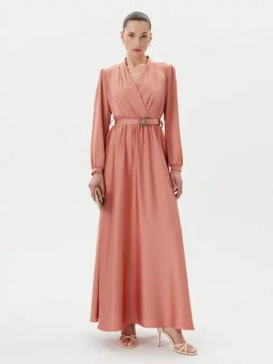 Rinascimento Abendkleid CFC0123670003 Rosa Regular Fit
