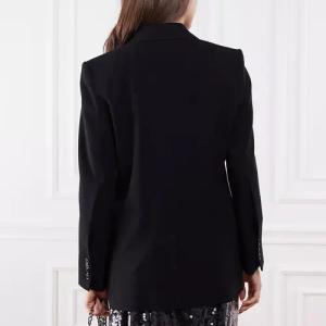 AMI Paris - VESTE CROISEE - Größe F42 - schwarz