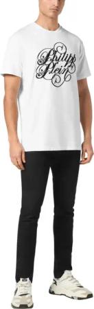 Philipp Plein - T-Shirt - Größe M - weiß