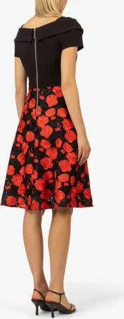 Kraimod - Cocktailkleid - Größe 36 - rot