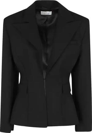 Giuseppe Di Morabito - Double Twisted Canvas Blazer - Größe 40 - schwarz