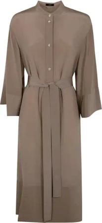 Joseph - Darius Silk Dress - Größe 36 - braun