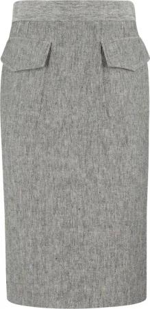 Semi Couture - Luna Fitted Linen - Größe 42 - grau