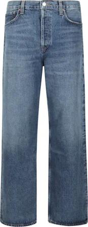 Agolde - Low Slung Baggy Jeans - Größe 27 - blau
