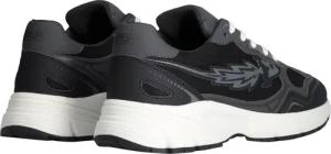 Enterprise Japan Low-Top Sneaker - Run Rocket Sneaker S1072 Black Grey - Gr. 45 (EU) - in Schwarz - für Damen