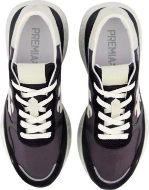 Premiata Low-Top Sneaker - Dames Lauryn Sneaker Zwart - Gr. 38 (EU) - in Schwarz - für Damen
