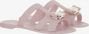 Salvatore Ferragamo Sandalen - New Vara Rubber Sandals - Gr. 8 - in Rosa - für Damen