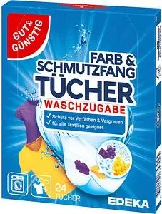 GUT&GÜNSTIG Farb- und Schmutzfangtücher weiß, 24 St.