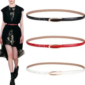 YRIIOMO Gürtelriemen Eleganter Damen Gürtel mit glatter Oberfläche und feiner Schnalle – (Perfekt für Kleider und Mäntel, vielseitig kombinierbar für stilvolle, Outfits)