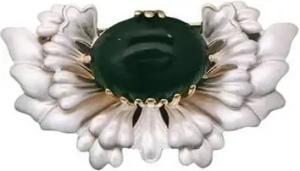YRIIOMO Brosche Elegante Brustnadel im klassischen Blumen Design, vielseitig, kombinierbar für formelle Anlässe und stilvolle Outfits