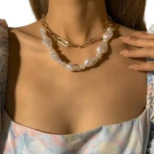 YRIIOMO Kette mit Anhänger Elegantes Schmuckstück aus hochwertigem Material mit langlebiger (Beschichtung – Perfekt für den täglichen Gebrauch und stilvolle, Outfits)