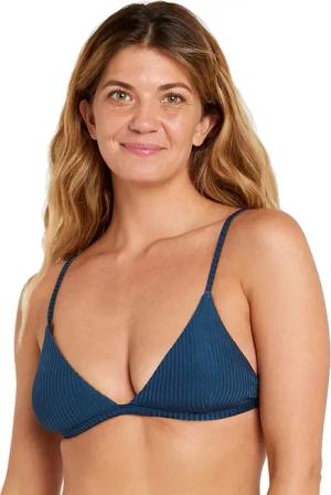 Rip Curl - Modern Rib Fixed Tri Bikini Top Damen dunkelblau