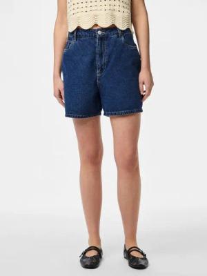 pieces Jeansshorts PCABBI MW SHORTS NOOS