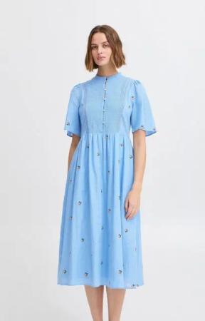Atelier Rêve Midikleid IROLIVIA Niedliche bestickte Bluse