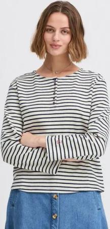 Atelier Rêve Langarmshirt IRMARTINA Gestreiftes Longsleeve