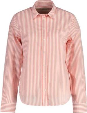 Gant Langarmbluse 4300214 Damen Bluse mit verstellbaren Manschetten aus Baumwollpopeline