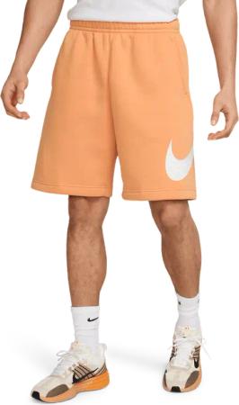 Nike Club Graphic Herren Kurze Hosen - Orange - Größe: XXL - Baumwoll-Jersey - Foot Locker