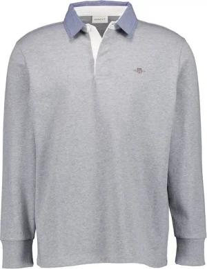 Gant Herren Polo-Shirt grau